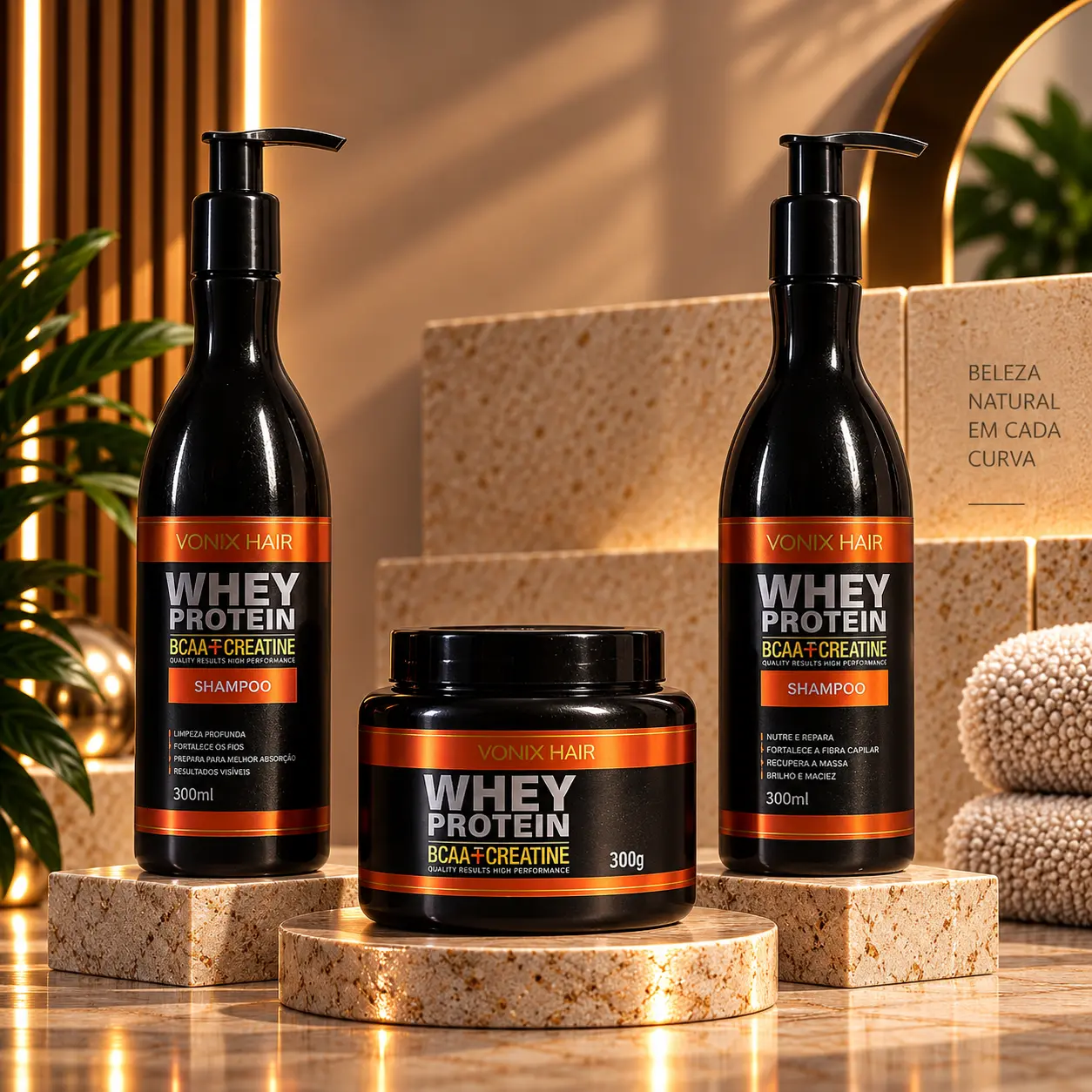 Vonix Hair Kit Whey Protein
