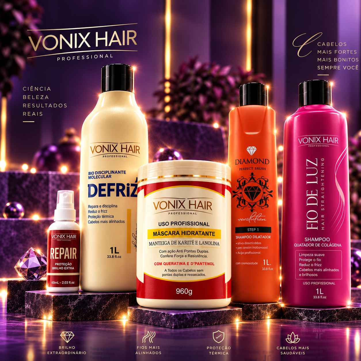 Vonix Hair Combo Diamond
