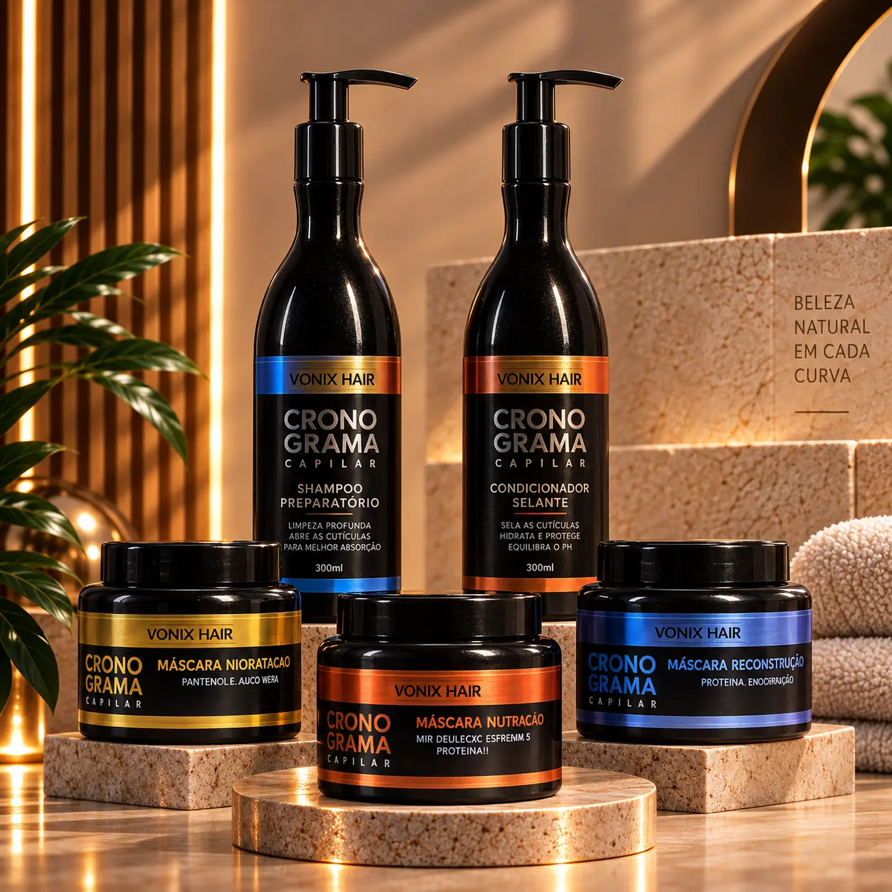 Vonix Hair Kit Cronograma Capilar