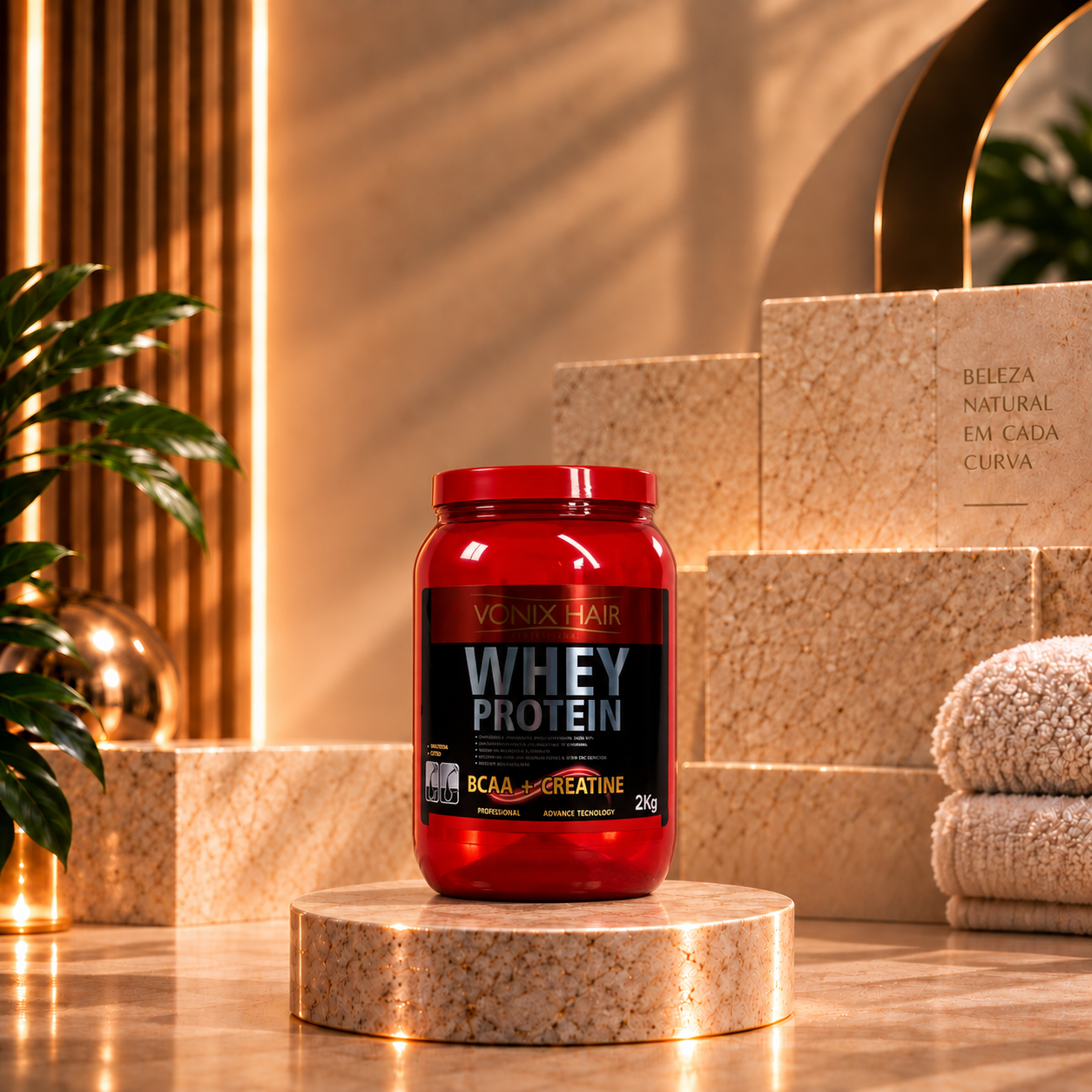Vonix Hair Máscara Whey Protein