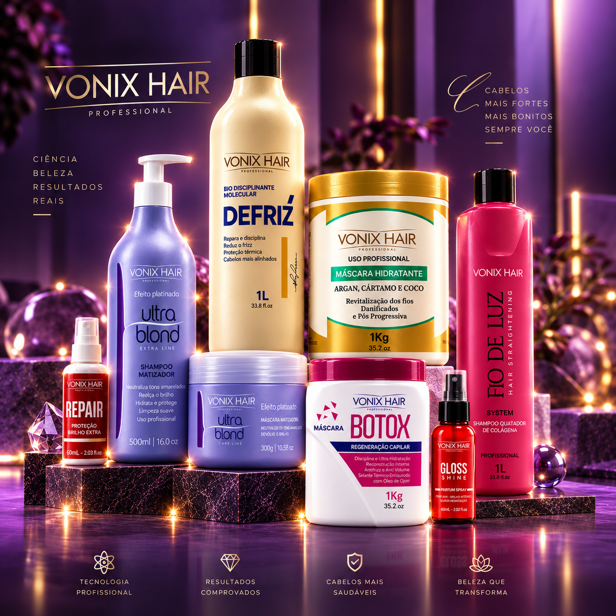 Vonix Hair Combo Regenerador