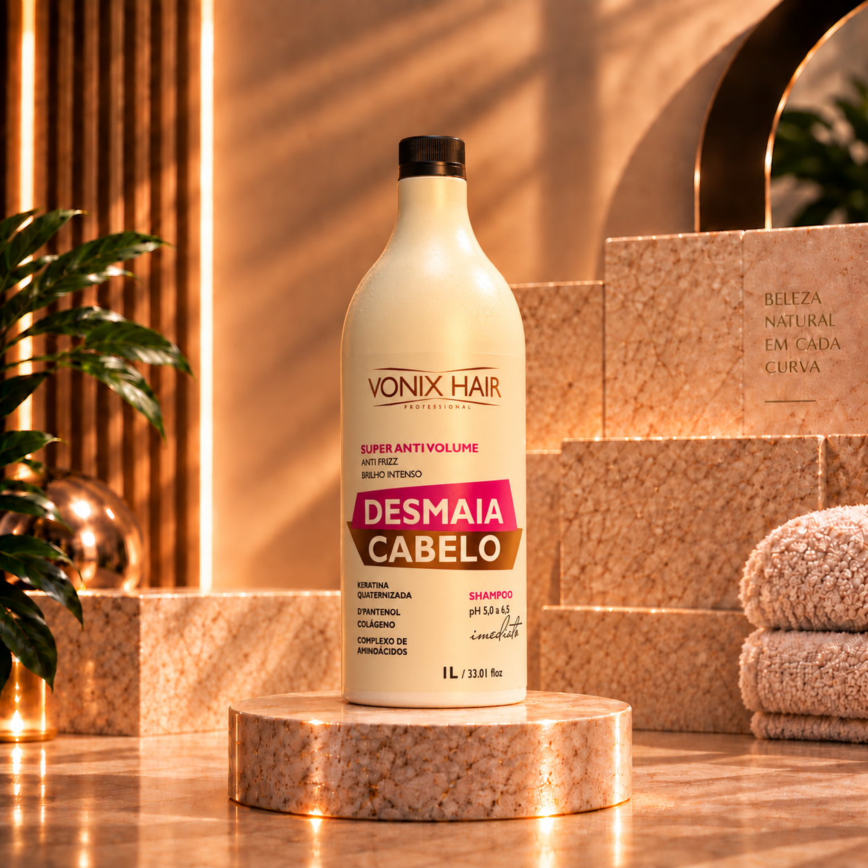 Vonix Hair Shampoo Hidratante Desmaia Cabelo