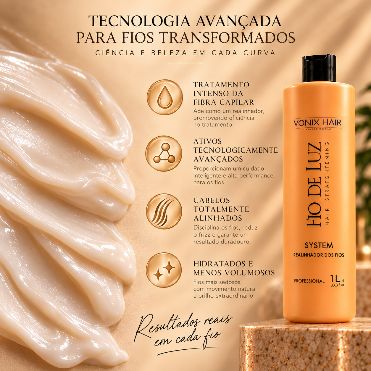 Vonix Hair Progressiva Fio de Luz - imagem 4