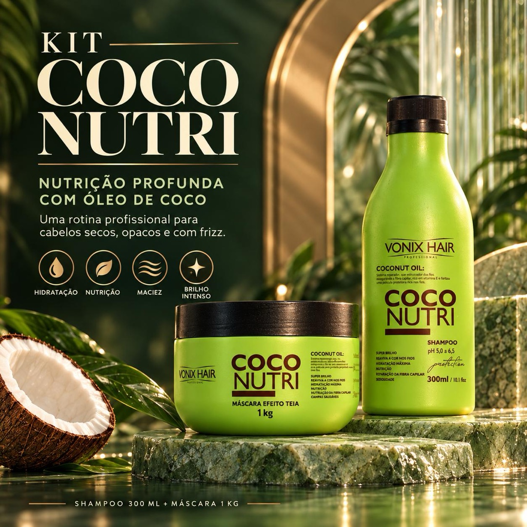 Vonix Hair Kit Coco Nutri - imagem 3