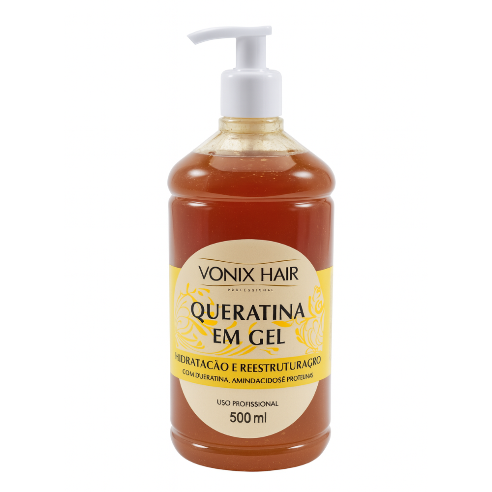 Queratina em Gel com Complexo de Proteína